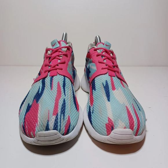 Nike Roshe One Flight Weight GS Blue/Pink 705486-401 Women Size 8.5 (283 Box 32) - Picture 5 of 9